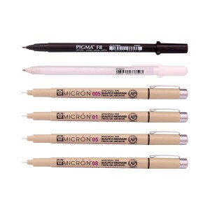 Sakura Pigma Manga Basic Pen Set